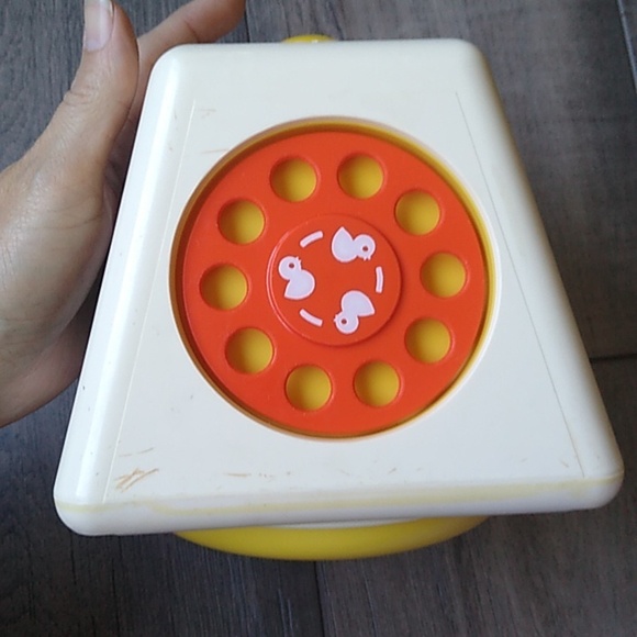 Fisher Price Quaker Oats Turn and Learn Vintage Busy Box Infant Toy 1978 #156 - Picture 6 of 12